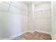 Large walk-in closet with double hanging rods at 3221 Mcharney Dr # 31, Harrisburg, NC 28075