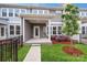 Covered patio with access to backyard at 10511 Boudreaux St, Huntersville, NC 28078