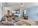 Inviting living room with an open layout connecting to the kitchen, perfect for entertaining at 7876 Rebecca Rd, Denver, NC 28037