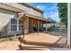 Spacious covered patio perfect for outdoor entertaining at 7876 Rebecca Rd, Denver, NC 28037