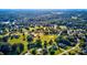 Wide aerial view of community near lake at 332 Canvasback Rd, Mooresville, NC 28117