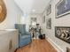 Dedicated music room with drum set and wall art at 1218 Wareham Ct, Charlotte, NC 28207