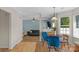 Bright kitchen with breakfast bar and seating at 11407 Sidney Crest Ave, Charlotte, NC 28213