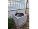 Grey AC unit sits outside near ground level at 2222 19Th Ne Ave, Hickory, NC 28601