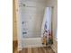 Clean bathroom featuring a tub shower, and updated fixtures at 2222 19Th Ne Ave, Hickory, NC 28601