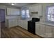 Newly remodeled kitchen with white cabinets and new appliances at 2222 19Th Ne Ave, Hickory, NC 28601