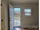 View of back deck from living room with door access at 2222 19Th Ne Ave, Hickory, NC 28601