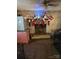 Cozy fireplace with mantle, perfect for holiday gatherings at 735 Ned Marsh Rd, Salisbury, NC 28146