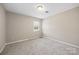 Bedroom featuring neutral walls and carpeting, a window, and great light at 101 Turner Dr, Clover, SC 29710