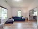 Bright living room with hardwood floors and an open floor plan at 818 N Jackson St, Salisbury, NC 28144