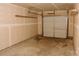 A garage with a concrete floor at 1327 Phil Oneil Dr, Charlotte, NC 28215