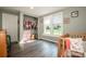 Cozy Bedroom features a window view and closet for ample storage space at 60 Hunter Bridge Rd, Stony Point, NC 28678