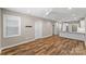 Spacious living room with hardwood floors and open concept at 1528 28Th Street Se Pl, Hickory, NC 28602