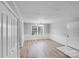 Bright dining room with modern ceiling light fixture and adjacent closet space at 2515 Winterfield Dr, Gastonia, NC 28056