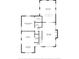 Main floor plan with the dimensions of the Gathering room, primary bedroom, kitchen, dining area, and living room at 2515 Winterfield Dr, Gastonia, NC 28056