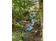 Picturesque creek running through a wooded area, adding natural beauty to the property at 460 27Th Avenue Nw Cir, Hickory, NC 28601