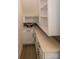 White pantry with corner shelving and ample storage at 2630 Rose St, Charlotte, NC 28208