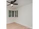 Empty bedroom with light walls and wood floors at 2423 Vail Ave # A12, Charlotte, NC 28207