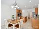 Kitchen with island and granite countertops at 9667 Laurie Nw Ave, Concord, NC 28027