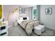 Charming bedroom with a unique color scheme and cozy decor at 5211 Reedy Ridge Rd, Charlotte, NC 28215