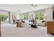 Bright, open living room with stylish decor, comfortable seating, and plenty of natural light at 97 Seven Oaks Lndg, Belmont, NC 28012