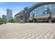 Bank of America Stadium's entrance showcases a grand design with modern architecture and decorative stone plaza at 1340 Hamilton St # 3, Charlotte, NC 28206