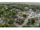 Aerial view of house and surrounding area, showing nearby streets and homes at 225 York Ave, Kannapolis, NC 28083