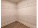 Walk-in closet with wire shelving at 621 Seldon Dr, Charlotte, NC 28216