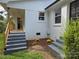 Rear view of house showing patio and landscaping at 2178 Eastview Rd, Rock Hill, SC 29732