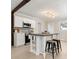 Modern kitchen with white and gray cabinets, kitchen island, and stainless steel appliances at 2178 Eastview Rd, Rock Hill, SC 29732