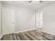 This bedroom is freshly painted and has attractive modern flooring at 1725 Feature Rd, Lancaster, SC 29720
