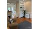 A cozy living room features wood floors, built in shelves, and comfortable seating at 5300 Green Rea Rd, Charlotte, NC 28226
