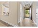 Open foyer with views to living room and kitchen at 8121 Festival Way, Charlotte, NC 28215