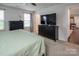 Bedroom featuring a view into both the kitchen and the walk-in closet at 4280 Stream Dale Cir, Concord, NC 28027