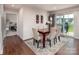 Spacious dining room with access to backyard and bedroom at 4280 Stream Dale Cir, Concord, NC 28027