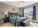 Comfortable bedroom with a large bed and window at 5441 Suttlemyre Ln, Hickory, NC 28601