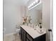 Well-appointed bathroom with double vanity and updated fixtures at 905-A Linney Ln, Shelby, NC 28152