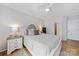 Spacious bedroom with hardwood floors and neutral color palette at 905-A Linney Ln, Shelby, NC 28152