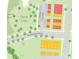 Community map showcasing home locations, street names and green spaces at 10507 Boudreaux St, Huntersville, NC 28078