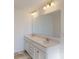 Double vanity bathroom with a large mirror and plenty of storage at 1800 Augustine St, Monroe, NC 28112