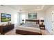 Main bedroom with a large bed and modern dresser at 1809 Augustine St, Monroe, NC 28112