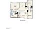 First and second floor plan of a house showing a two-bay garage and multiple bedrooms at 223 E Warfield Dr, Mooresville, NC 28115