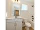 Clean bathroom with single vanity and bathtub at 10505 Boudreaux St, Huntersville, NC 28078