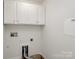 A utility/laundry room with washer and dryer hookups at 2715 Ballade Dr, Matthews, NC 28105