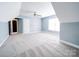 Bedroom with sloped ceiling and ceiling fan at 615 Real Quiet Ct, York, SC 29745