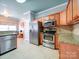 Kitchen with stainless steel appliances and granite countertops at 615 Real Quiet Ct, York, SC 29745