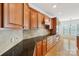 Spacious kitchen with granite countertops and wooden cabinets at 3015 Duclair Ln, Fort Mill, SC 29707