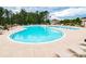 Large community pool with spacious sunbathing area and various seating options at 3015 Duclair Ln, Fort Mill, SC 29707