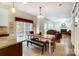 Bright kitchen flows into dining and living spaces at 138 Huntly Ln, Mooresville, NC 28115