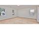 Well-lit bedroom featuring neutral walls and carpet at 3308 Lemongrass Ln, Charlotte, NC 28214